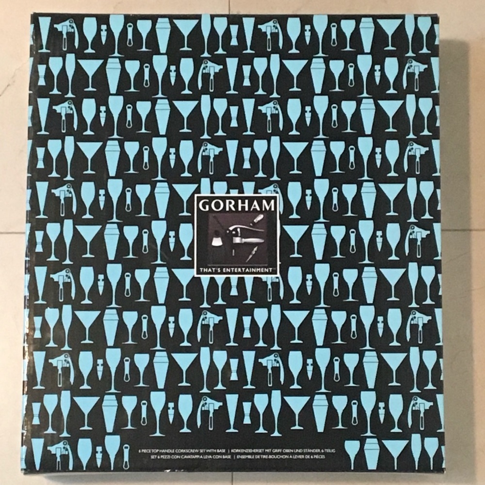 New Gorham Wine Tool Set